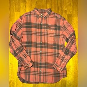 Buffalo Jackson FAIRBANKS FLANNEL SHIRT burnt orange/red